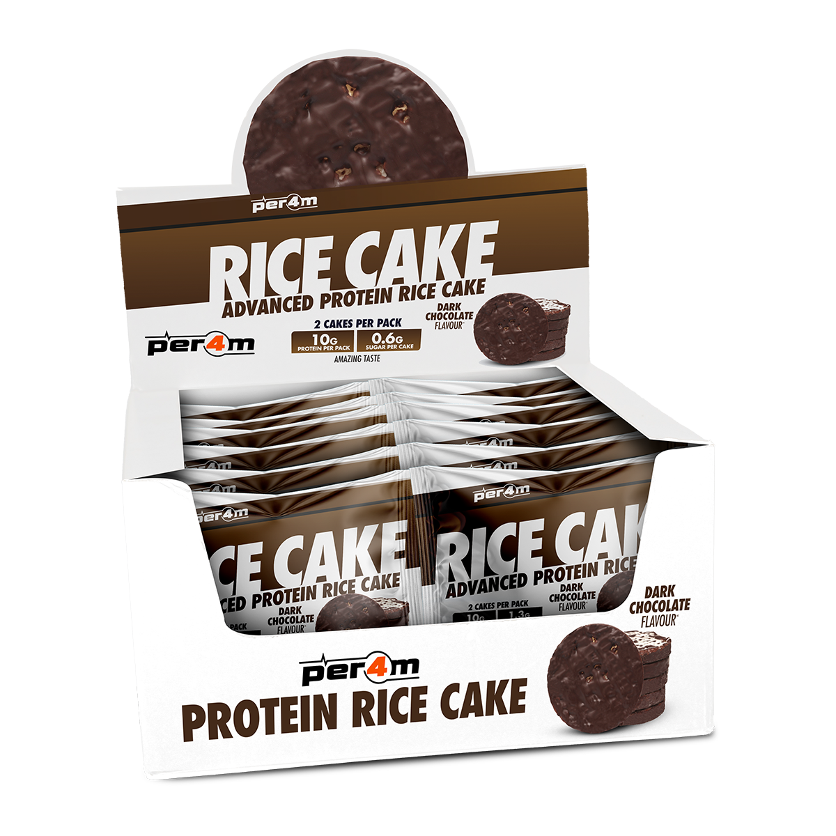 Per4m Rice Cakes Twin Pack 12x2x32g