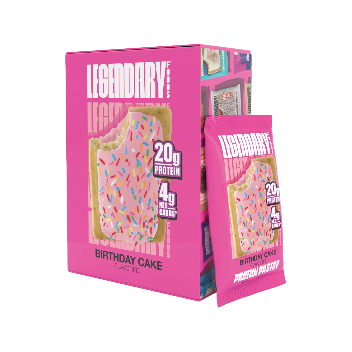 Legendary Foods Protein Pastry Tart 10x61g