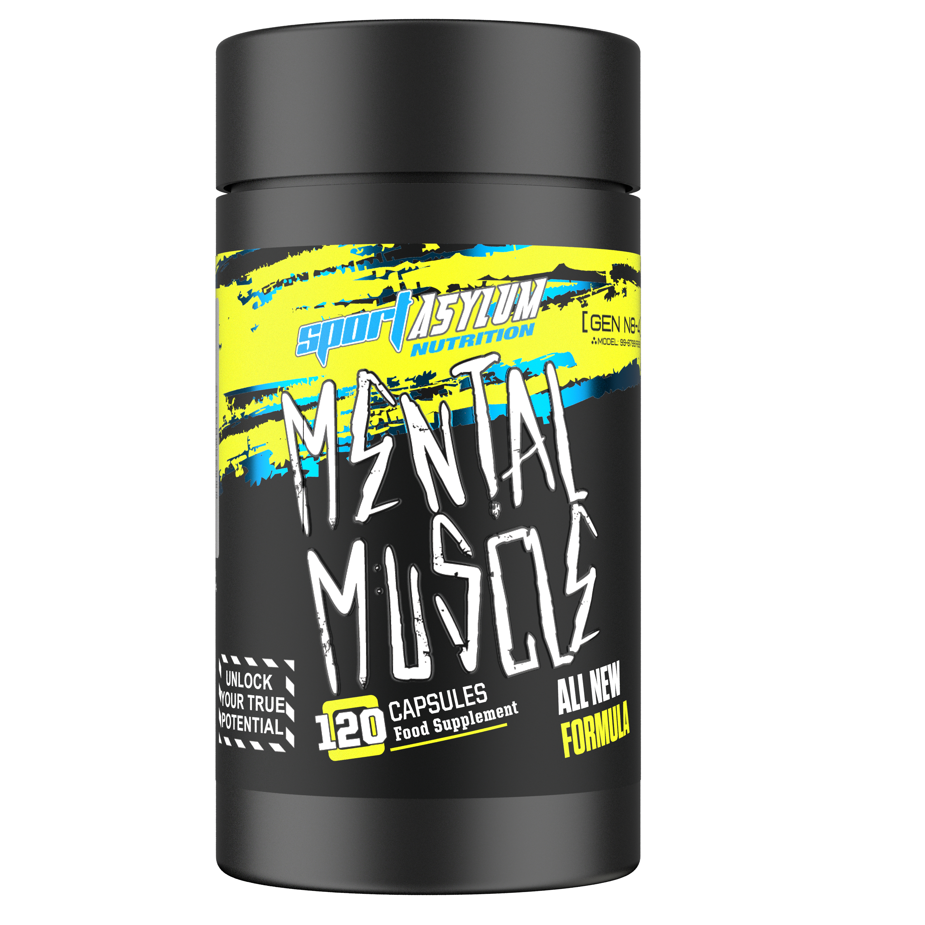 Sport Asylum Nutrition Mental Muscle 120 Caps