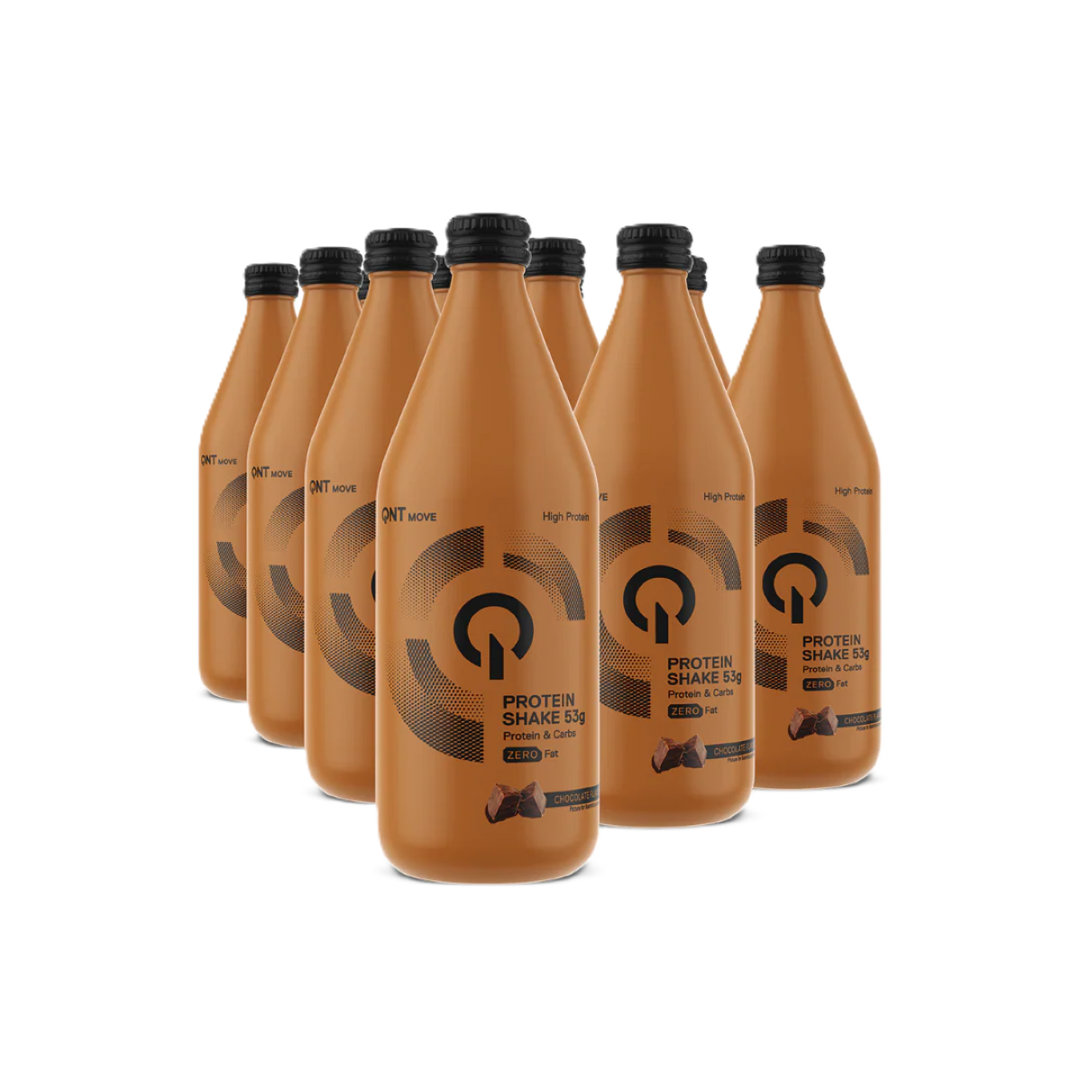 QNT Sports Muscle 53g Protein Shake RTD 12X500ml