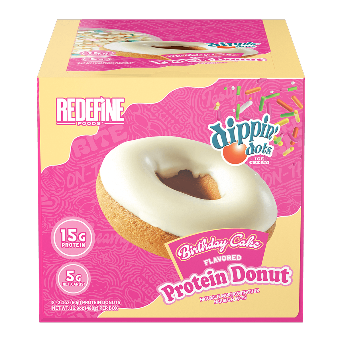 Redefine Foods Protein Donut 8x61g