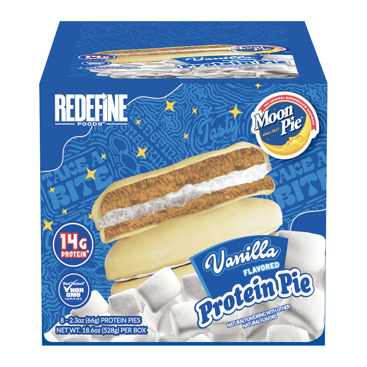 Redefine Foods Protein Pie Moon Pie 8x66g