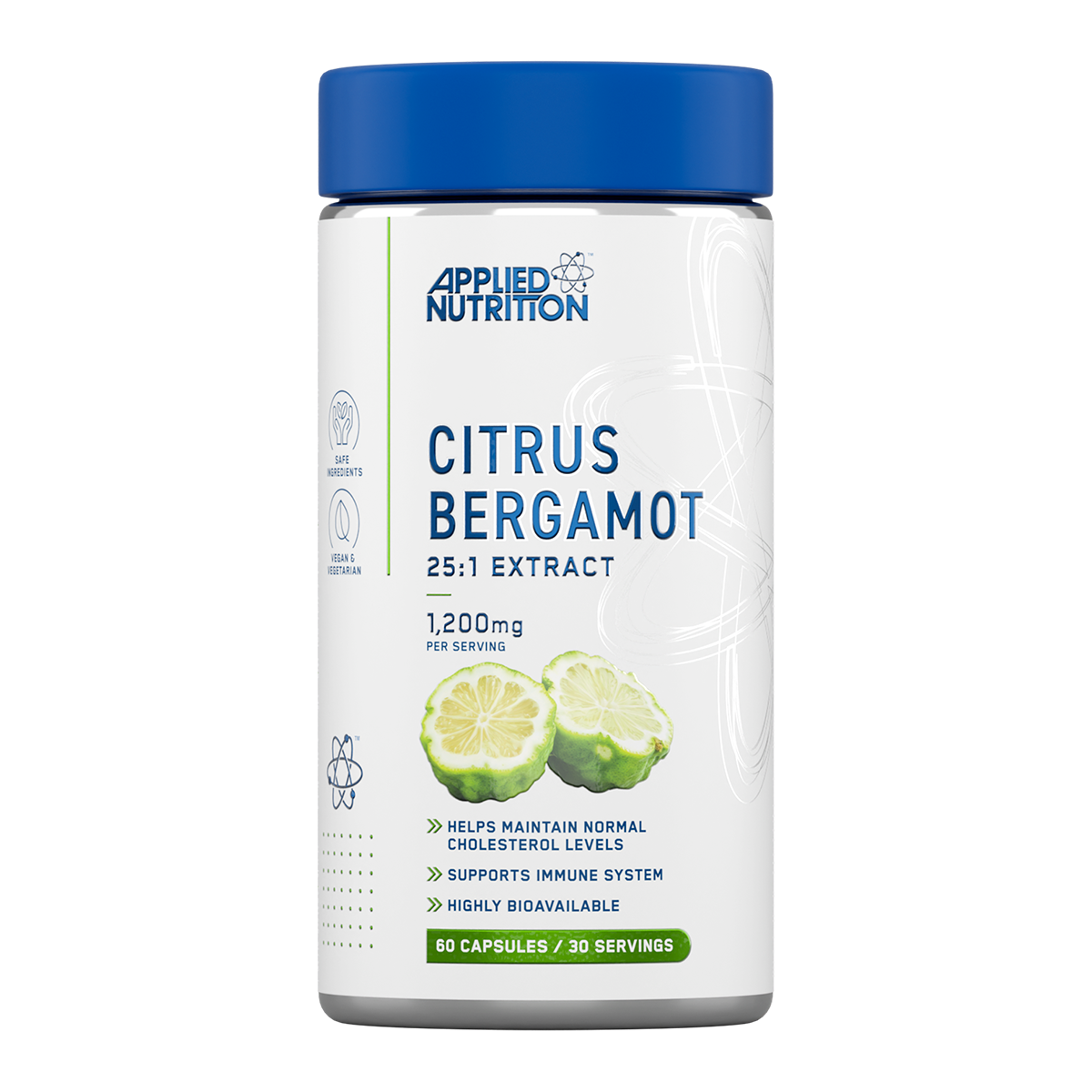 Applied Nutrition Citrus Bergamot 25:1 Extract 60 Caps