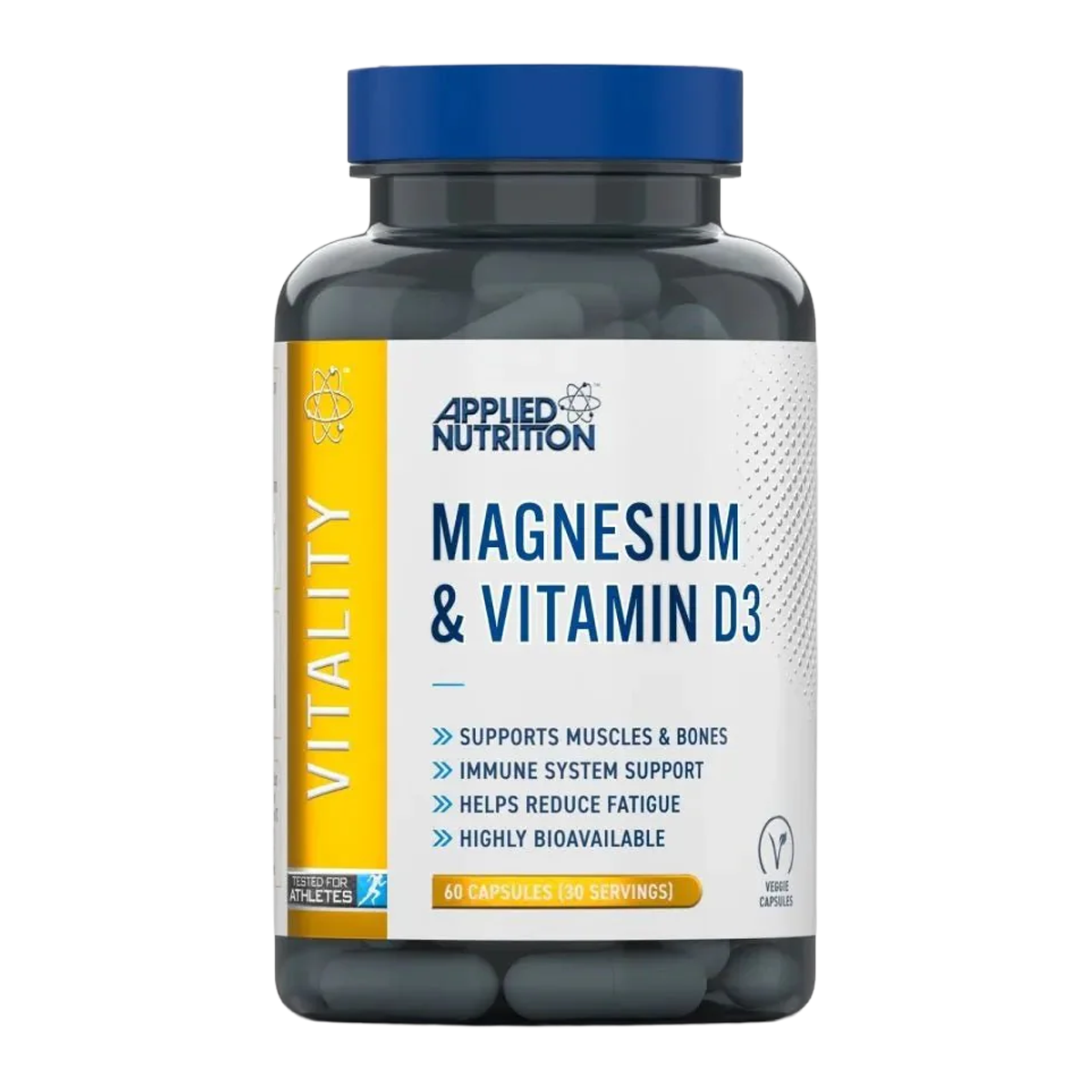 Applied Nutrition Magnesium & Vitamin D3 60 Capsules