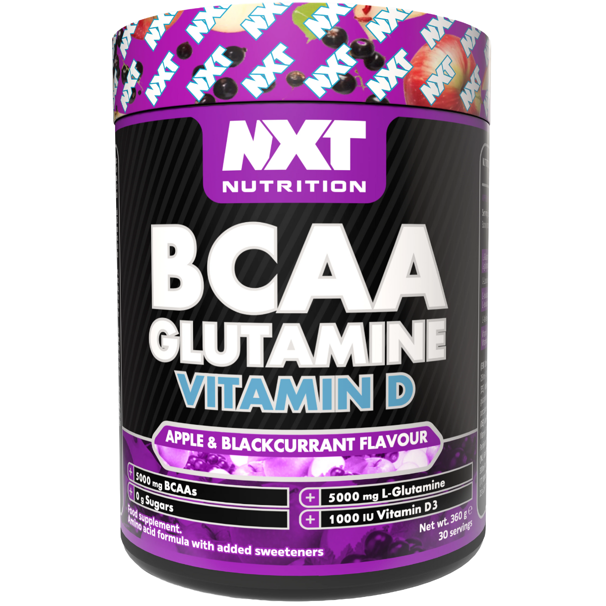 NXT Nutrition BCAA, Glutamine & Vitamin D 360g