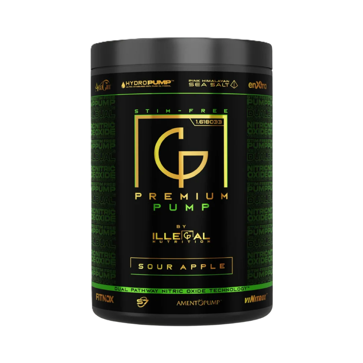 Illegal Nutrition Premium PRE-WORKOUT 193g (Sour Apple)