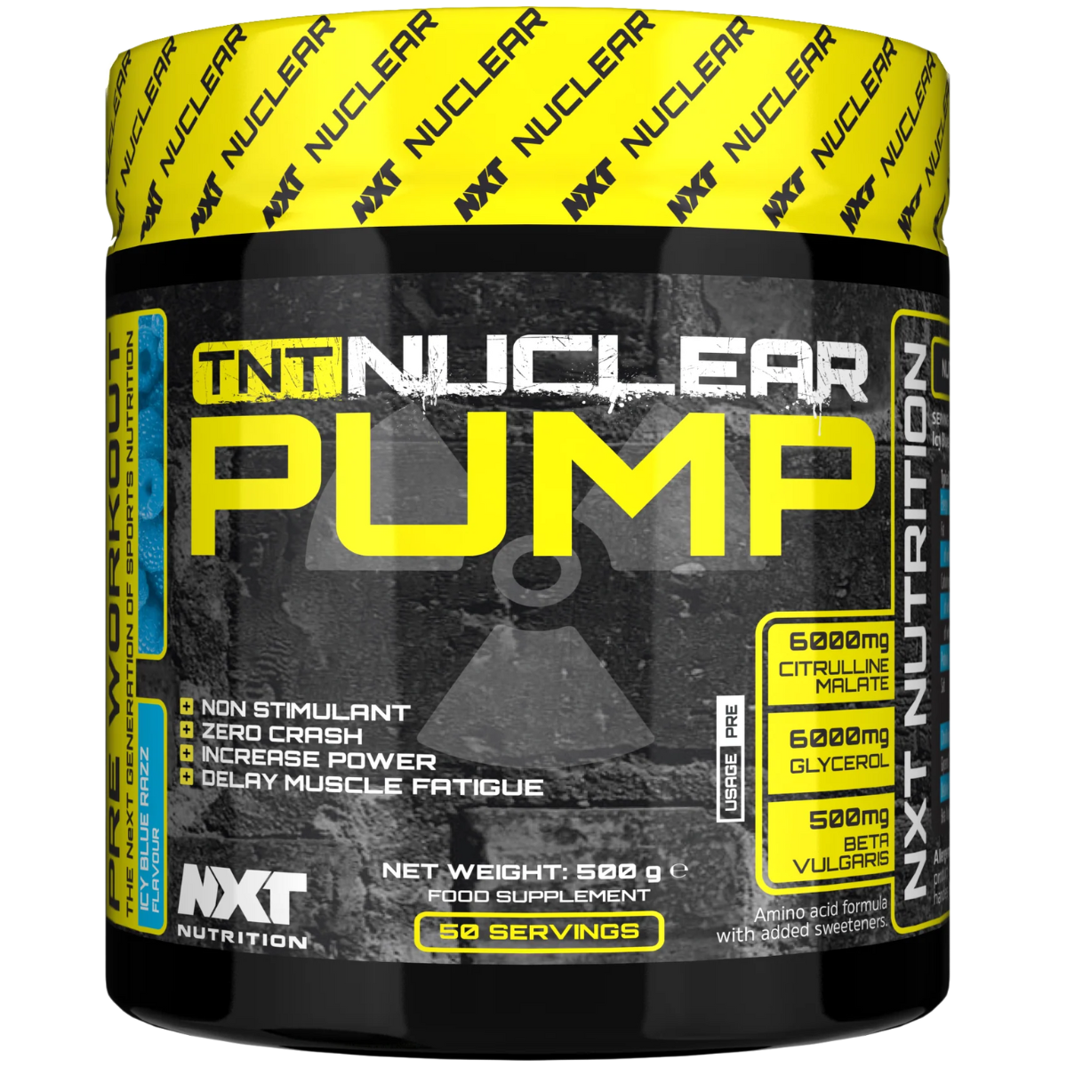 NXT Nutrition TNT Nuclear Pump 500g