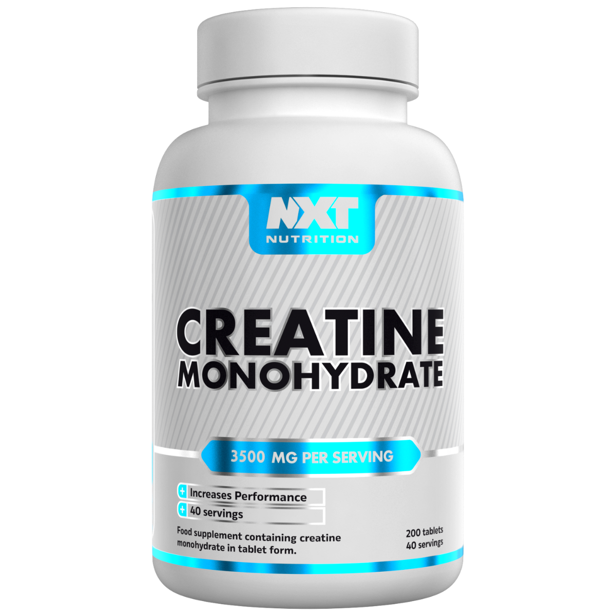 NXT Nutrition Creatine Monohydrate 200 tablets