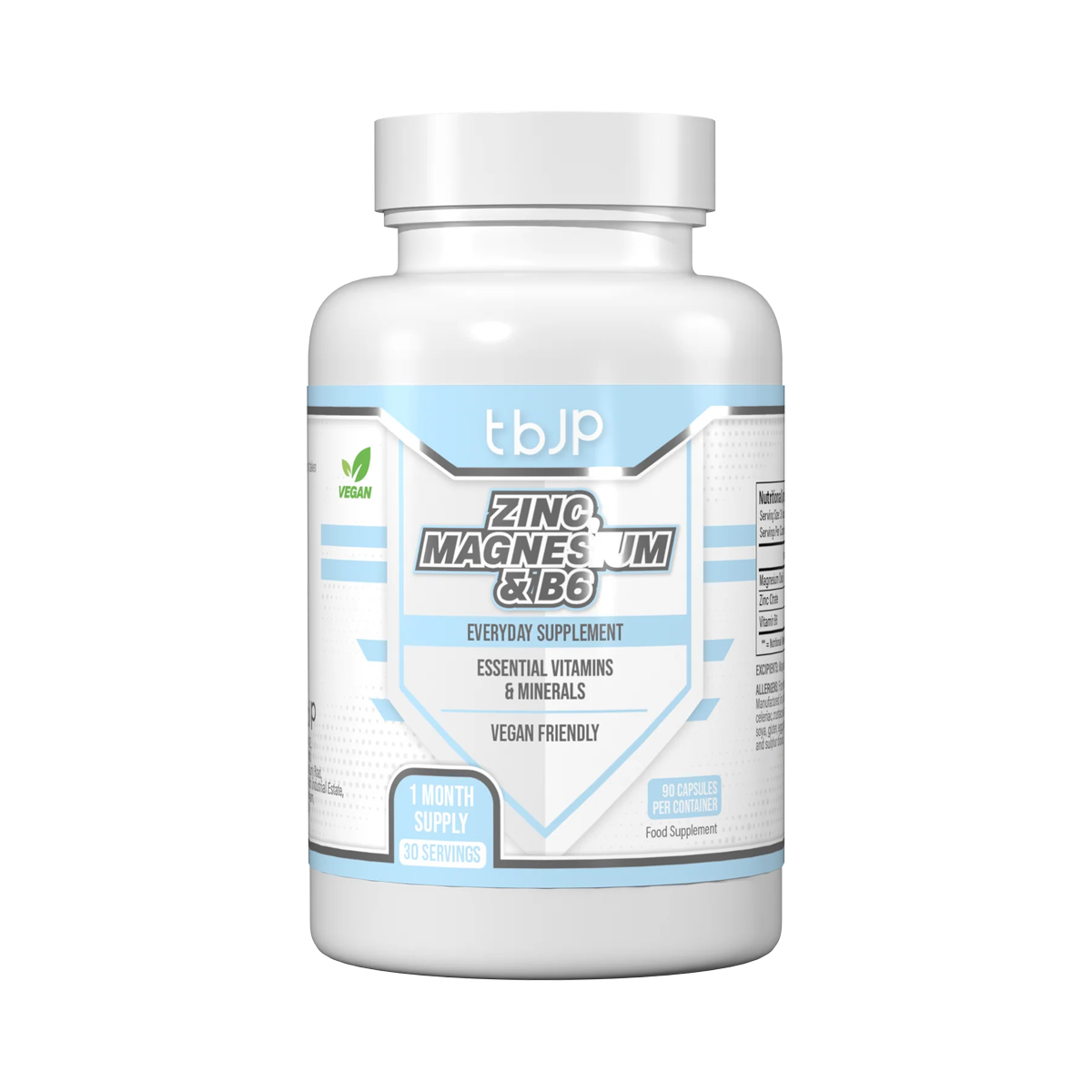 Trained by JP Zinc, Magnesium & B6 90 Caps