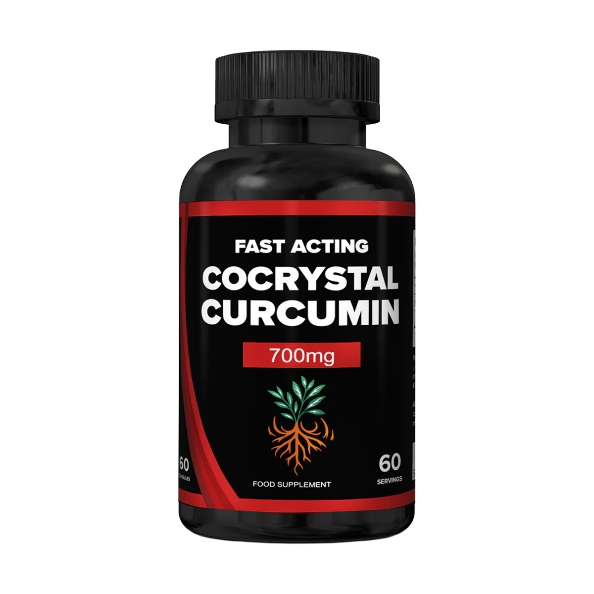 Strom Sports Fast Acting Cocrystal Curcumin 60 Caps