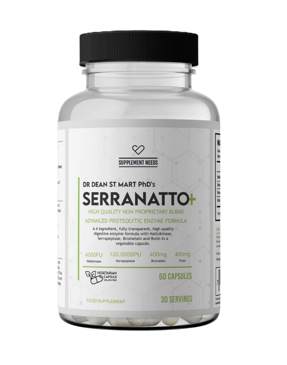 Supplement Needs SerraNatto+ 60 caps