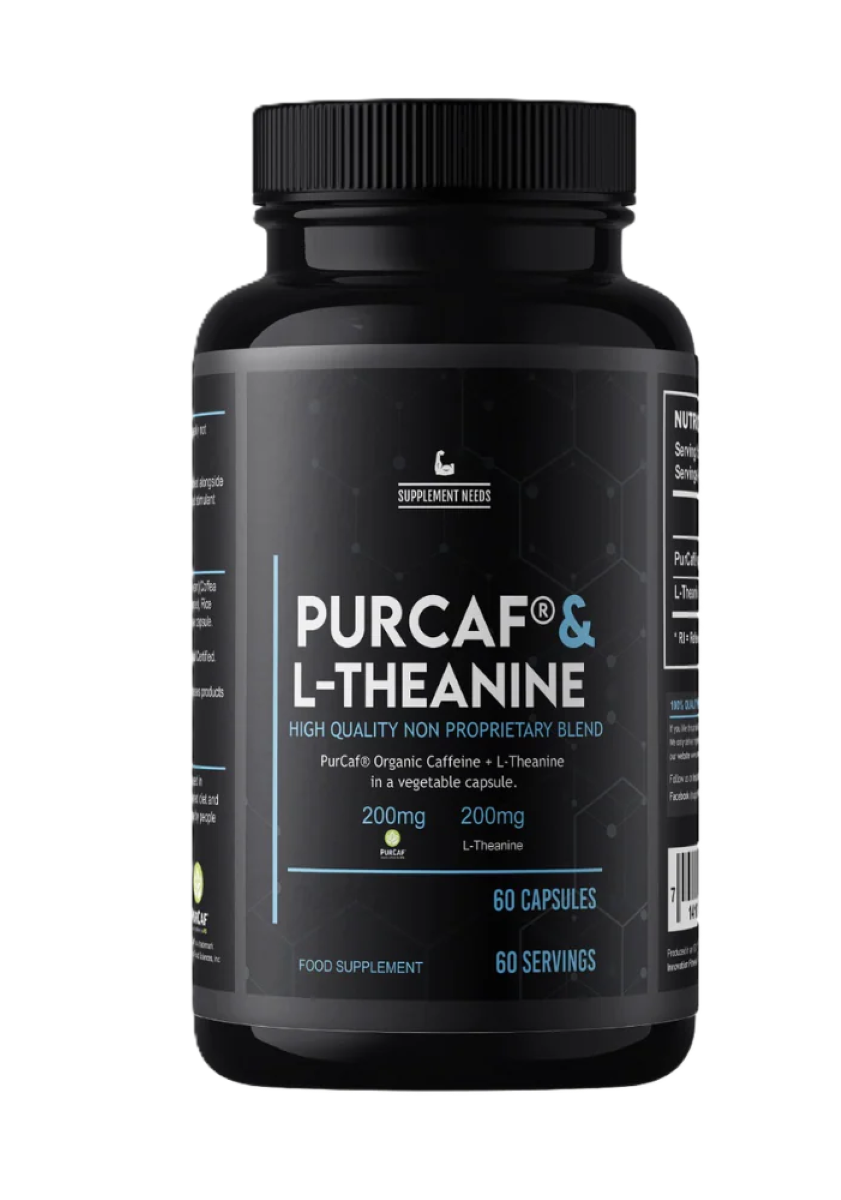 Supplement Needs PurCaf and Theanine 60 caps