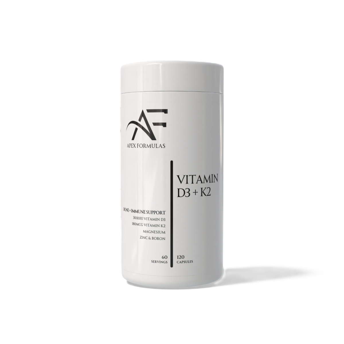 Apex Formulas Vitamin D3 & K2 Complex