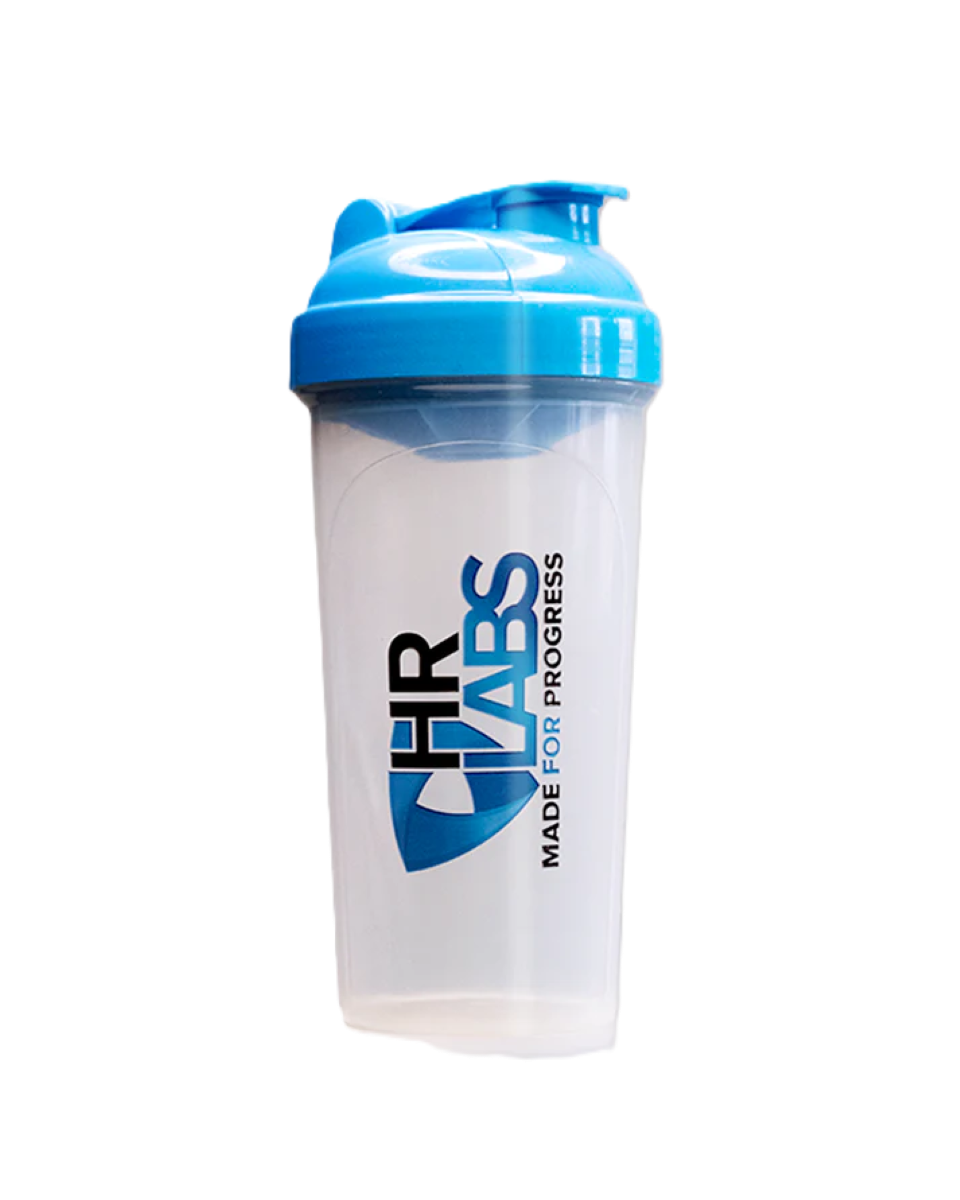 HR Labs Shaker 700ml (Clear/Blue)