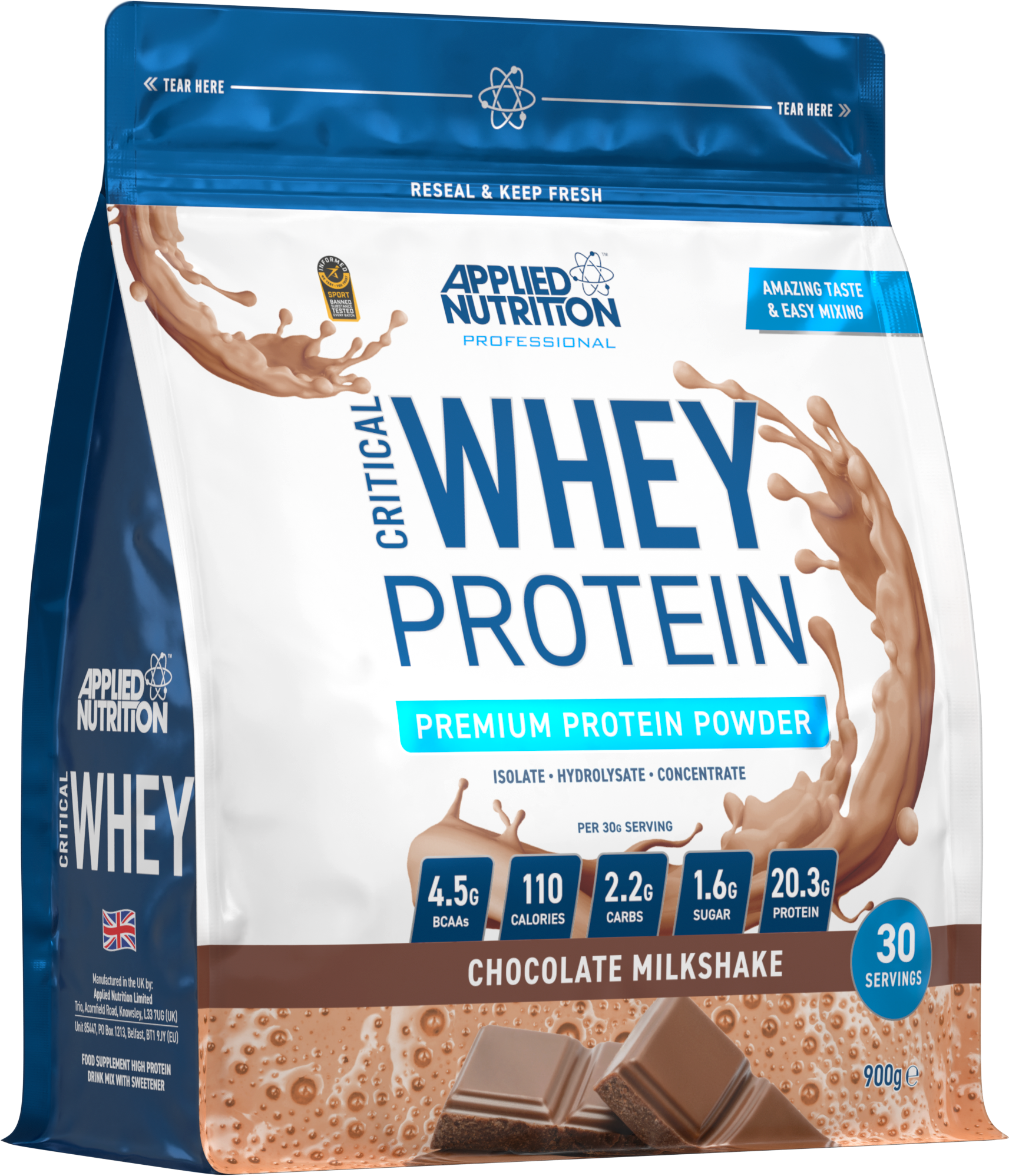 Applied Nutrition Critical Whey 900g