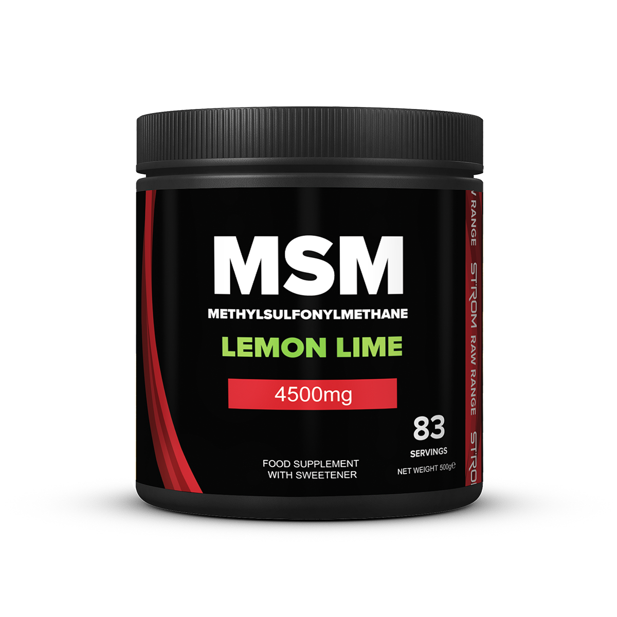 Strom Sports MSM 500g (Lemon Lime)