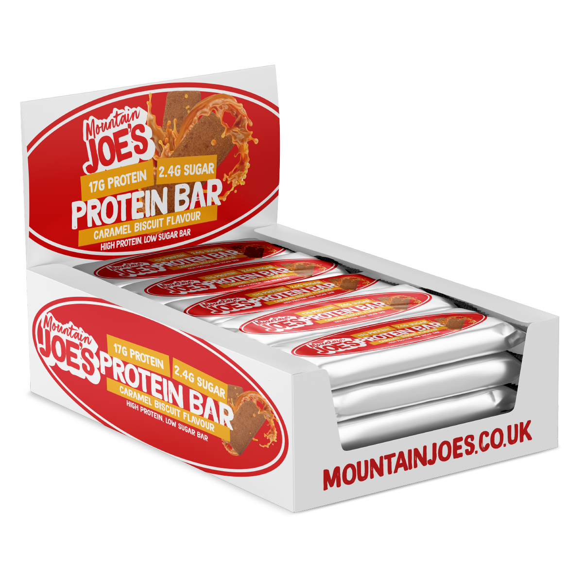 Mountain Joes Protein Bar 12x55g