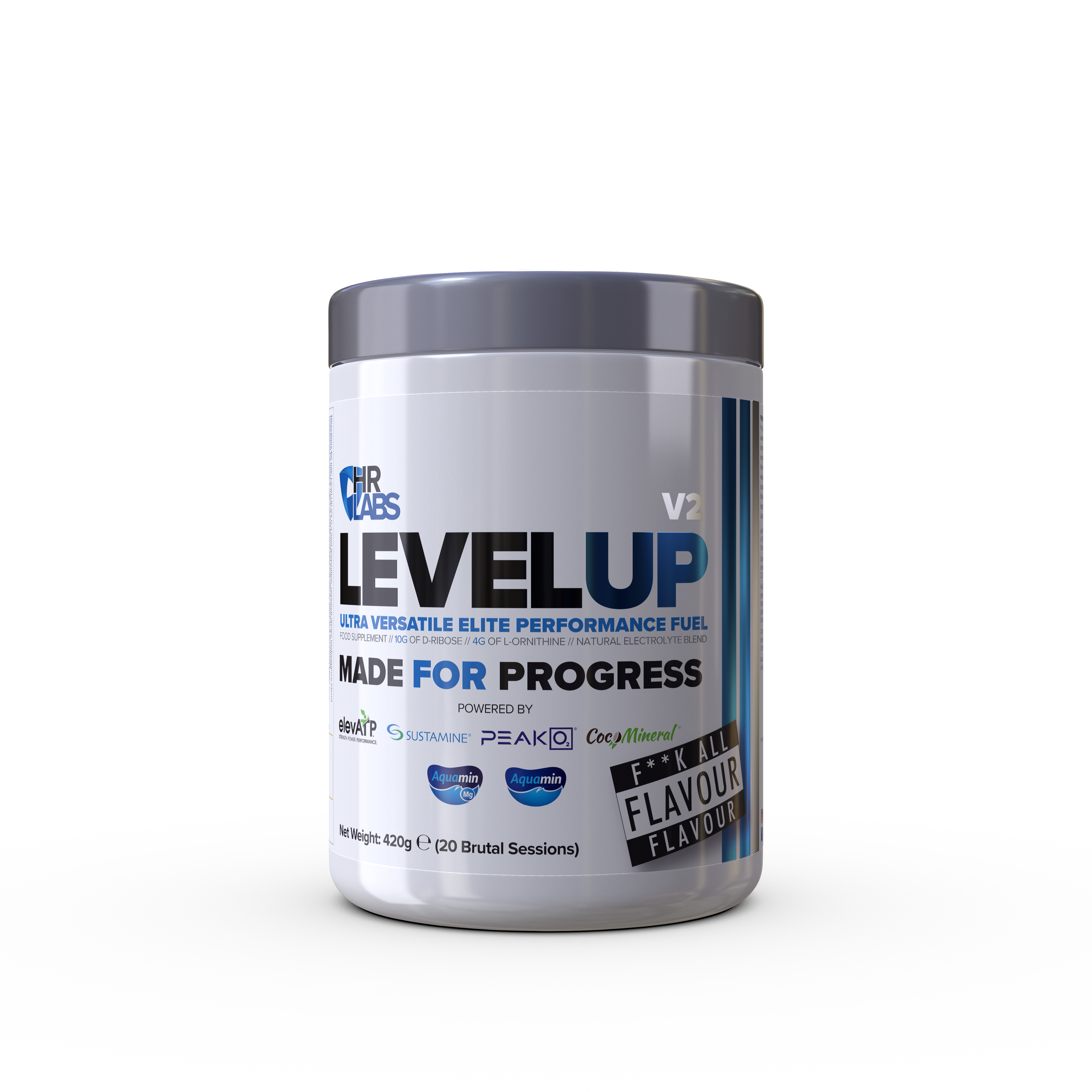 HR Labs Level Up V2 420g (Unflavoured)
